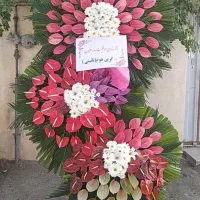 کد130تاج گل دسته نمایشگاه تالار مسجد (بدون بیعانه)|گل و گیاه طبیعی|تهران, فلسطین (میدان انقلاب)|دیوار