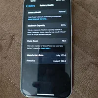 iPhone 15 128 باطری96