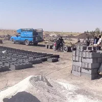 تولید بلوکهای سیمانی در همه ابعاد مختلف