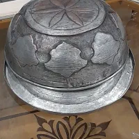 کاسه درب دارمسی برجسته قاجاری|کلکسیون اشیاء عتیقه|قم, میدان نو|دیوار