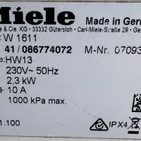 ماشین لباسشویی میله آلمان Miele|ماشین لباسشویی و خشککن لباس|تهران, دروس|دیوار