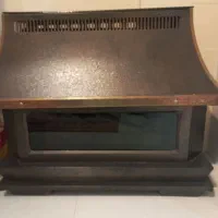 بخاری گازی طرح شومینه