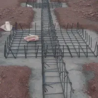 آرماتوربندی اسکلت فلزی