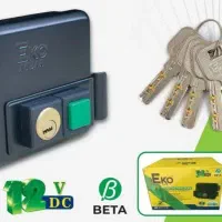 قفل حیاطی برقی کلید کاپیوتری آیسون و بتا اکو|ابزارآلات|گرگان, |دیوار