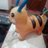 سلام یک خرگوش ودوتاگوزن ویک آژدهاویک توپ بادی