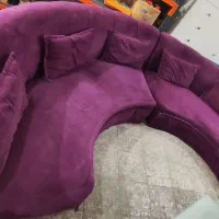مبل 8نفره کاناپه هلالی