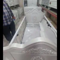 تخت آکبند سیسمونی و رو تختی اکبند