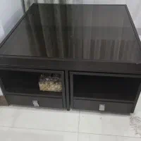 میز جلو مبلی و چهار عدد عسلی