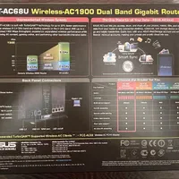 روتر ASUS RT-AC68U|مودم و تجهیزات شبکه|تهران, نیاوران|دیوار