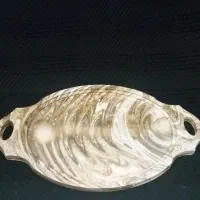 سینی پذیرایی‌ و اردو‌ خوری ‌سنگ‌مصنوعی|صنایع دستی و سایر لوازم تزئینی|اصفهان, قهجاورستان|دیوار