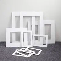 پاسپارتو حرفه ای سفید l مخصوص عکس 30×20|تابلو، نقاشی، عکس|تهران, شهرک دانشگاه شریف|دیوار
