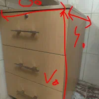 کمد و جالباسی و دراور سه کشو|جاکفشی، کمد، دراور|قدس, شهرقدس|دیوار