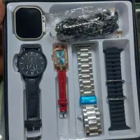 پک  ساعت هوشمند با  ساعت عقربه ای تمام فلز الترا ۲