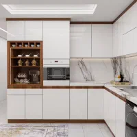 طراحی و ساخت کابینت کمد تی وی وال|جاکفشی، کمد، دراور|فردیس, سرحد آباد|دیوار