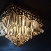 لوستر|لوستر و چراغ آویز|تاکستان, |دیوار