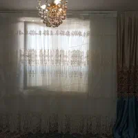 پرده ده متر پلیسه شده حدوداچهارمتر باوالان|پرده، رانر، رومیزی|سبزوار, باهنر|دیوار