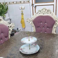 مبل ۷نفره با میز غذاخوری ۴نفره سالمه سالم|مبلمان خانگی و میز عسلی|قم, حنیف نژاد|دیوار