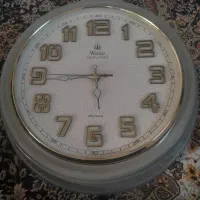 ساعت دیواری طرح چوبی شب نما بی صدا نو نو