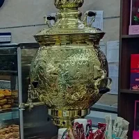 سماور ۲۵ لیتری طلایی