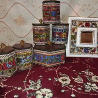 سرویس هفت سین دست بافت ( گلیمی ) ۱۱ میلیون