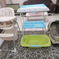 میز غذا و شتشوی بچه و کریرر|تخت و صندلی بچه|تهران, سازمان آب|دیوار