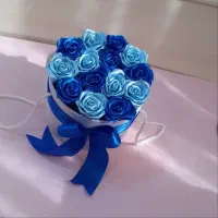 گل روبانی جاودانه|گل مصنوعی|یزد, |دیوار