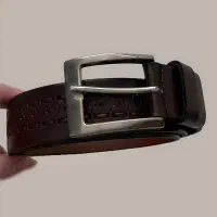 کمربند چرمی مردانه(نوین چرم )