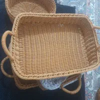 انواع سبدبافتنی موجوداست|صنایع دستی و سایر لوازم تزئینی|قزوین, |دیوار