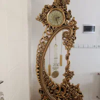 ساعت ایستاده چوبی