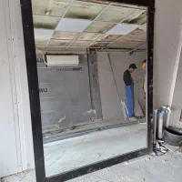 آیینه قدی  بزرگ همراه قاب