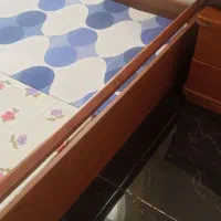 تختخواب دونفره چوب|تخت و سرویس خواب|پرند, فاز ۲|دیوار