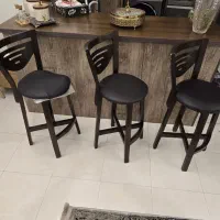 صندلی اپن آشپزخانه چوب