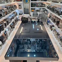 میز تک با شیشه دودی