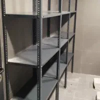 قفسه انباری پیچ و مهره ای طوسی فلزی|فروشگاه و مغازه|آمل, |دیوار