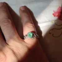 انگشترزمرد(اصل)|جواهرات|کرمانشاه, |دیوار