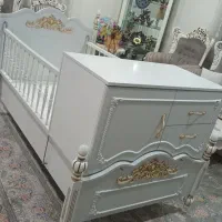 تخت کودک نوجوان کاملا نو وبدون استفاده