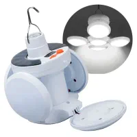 چراغ دارای پنل خورشیدی مناسب طبیعت گردی