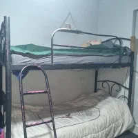 تخت دو طبقه فلزی تخت خواب