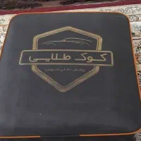 روکش صندلی مشکی چرم ۲۰۶ /۲۰۷/ رانا کاملا نو.