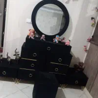 تخت خورشیدی ب همراه پاتختی و دراور پازلی|تخت و سرویس خواب|تهران, نبی اکرم|دیوار