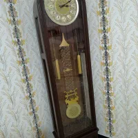 ساعت ایستاده چوب راش