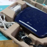 مودم TP-Link adsl/vdsl نو به قیمت کارکرده