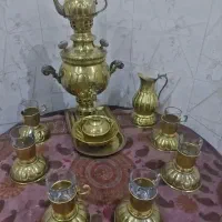 سماور زغالی سرویس کامل