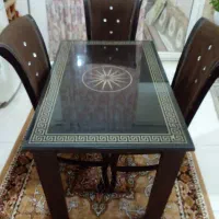 میز نهار خوری ۴ نفره|میز و صندلی غذاخوری|رشت, جماران|دیوار