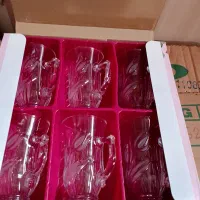 فنجان وقوری وسینی میوه وبلور شیرینی خوری