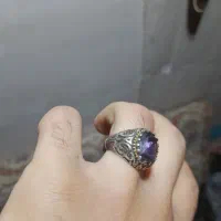 انگشتر نقره زیبا نگین توپاز|جواهرات|نجف‌آباد, یزدانشهر|دیوار