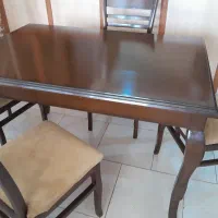 میز وصندلی غذاخوری۴نفره