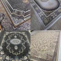 فرش ماشینی+ کتیبه از نقش نگار