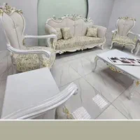 مبل استیل 9 نفره چوب راش مدل رز|مبلمان خانگی و میز عسلی|ورامین, ورامین|دیوار