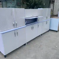 کابینت فلز چوب